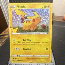 The Pokémon Company Pikachu SWSH039 Sword and Shield Holo Promo EN 60 HP on eBay
