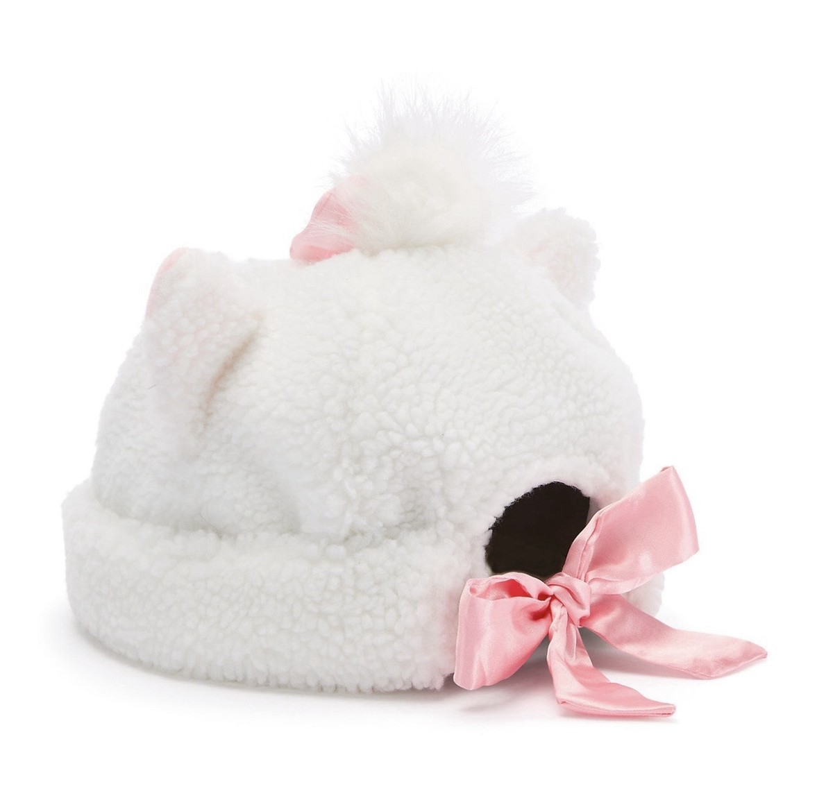 Disney Marie Aristocats Coquette pink bow beanie with ribbon nwt っ◔◡◔)っ? ???????!! ? Exclusive Disney The  main image 3