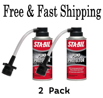 #ad 2 PACK Pressure Washer Pump Protector Pistons Seal Saver Anti Freeze STA BIL 4oZ $15.62
