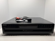 Sony CDP-CE375 5-Disc Changer CD Compact Disc Player OEM Remote RCA cord Tested