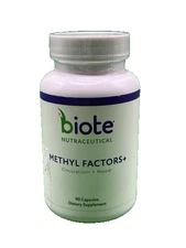 Biote Nutraceuticals - Methyl Factors+ Mood (90 Capsules) exp 02/26