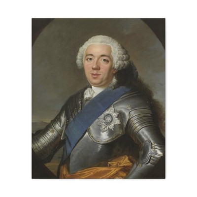 Jacques-André-Joseph Aved - Willem IV (1711-1751) - Canvas Wall Art