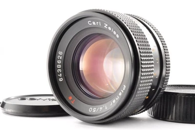 Objectif CONTAX Carl Zeiss Planar 50 mm f/1,4 T* AEJ monture C/Y [Near Mint] ... - Photo 1/4