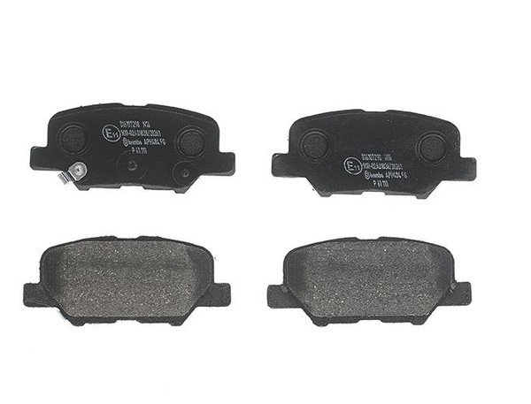 Brembo P 61 111 Bremsbelagsatz, Scheibenbremse FüR CitroËN Mazda Mitsubishi-image