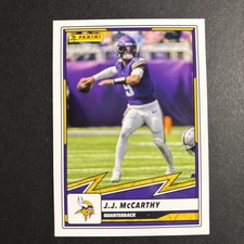2025 Panini Sticker and Card - J.J. McCarthy #57 Vikings Free Shipping NFL Card