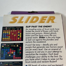 Slider (Sega Game Gear, 1991) Sealed Brand New