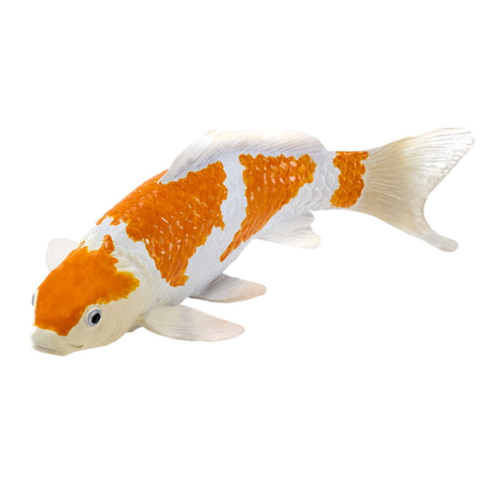 Koi Carp Ochiba Shigure Toy  Realistic Fish Model