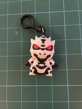 Monster X Bag Clip Keychain Black/White TOHO Godzilla Vinyl Mini-Figure
