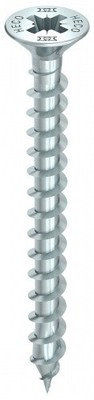HECO-TOPIX-plus Senkkopfschraube 4x40 Variables Vollgewinde PZD-2 verzinkt blau,