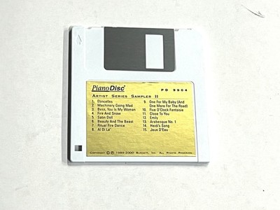 PianoDisc PD9904 Artist Series Sampler II
