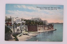 San Juan PR Governor Palace San Juan Gate 1533 Topo Postcard