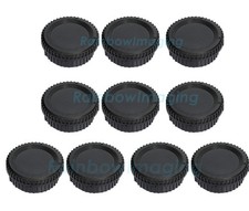 10 Pcs Rear Lens Covers Cap Camera Body Caps for Nikon D5100 D5200 D5300 D5500