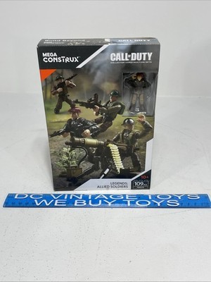 Call of Duty COD MEGA CONSTRUX Legends British Allied Soldiers FMG15 toy  figure