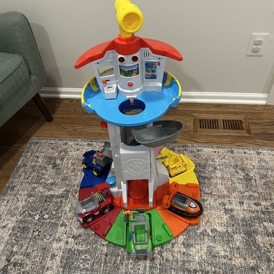 Paw Patrol My Size Lookout Tower: 6 Vehicles: Video, Testing & Working: EUC