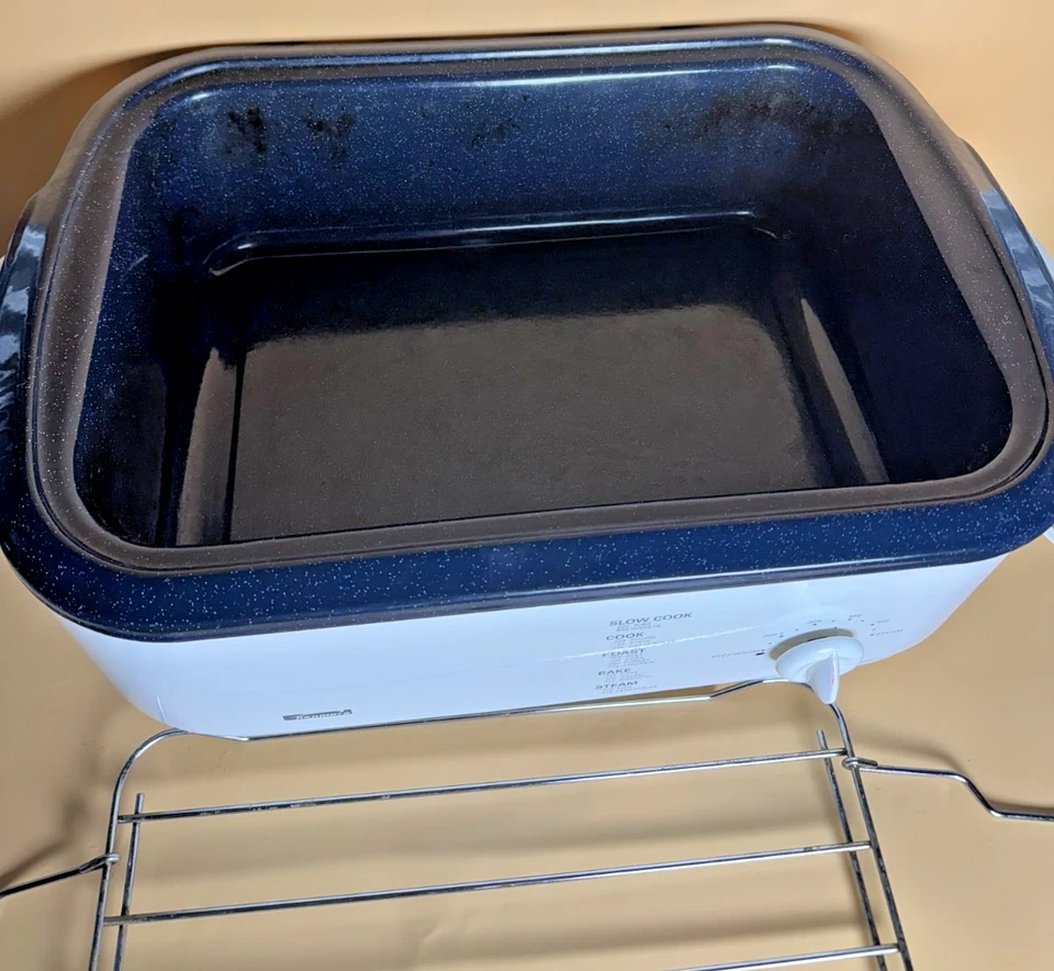 Kenmore KRT18BUF - 18 QT Roaster Oven & Buffet Server Electric Roast Bake Steam - Image 3 of 4