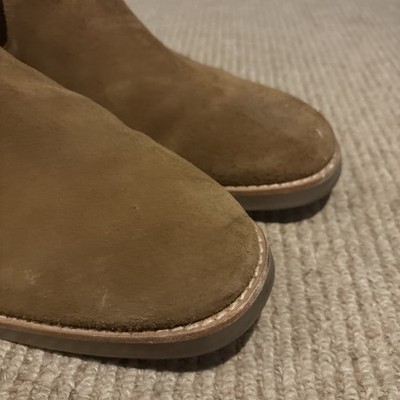 J.Crew Chelsea Boots Mens 11 Brown Suede Elastic Gore Pull  display picture 1