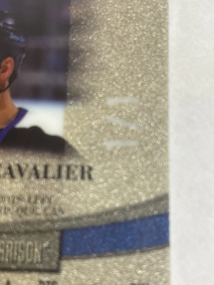 1999-00 Topps Gold Label RED LABEL Class 1 ~Vincent Lecavalier 1/1 One Of One - Image 3 of 3