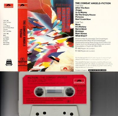 THE COMSAT ANGELS - Fiction   MC Polydor Records 1982 UK
