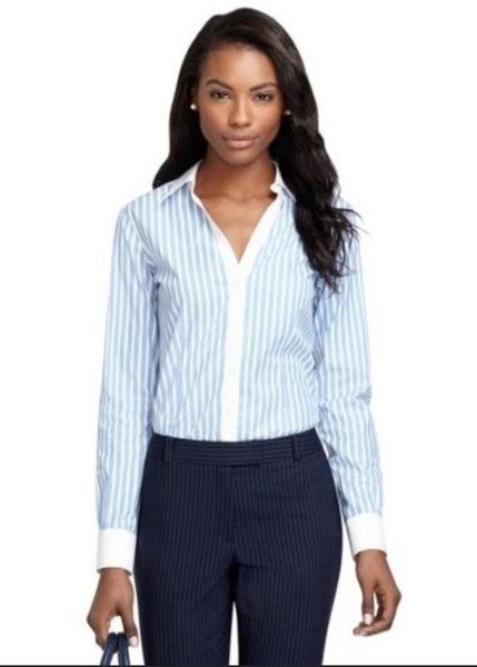 Women Massimo Dutti Shirt Multicolor Cotton 38