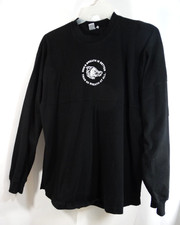 Hogs Breath Saloon Black Long Sleeve T Shirt Biker Size Medium made in USA