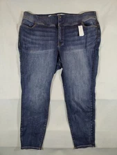 Lane Bryant Jeans Women's 26 High Rise Jegging Flex Magic Waistband Stretch Blue