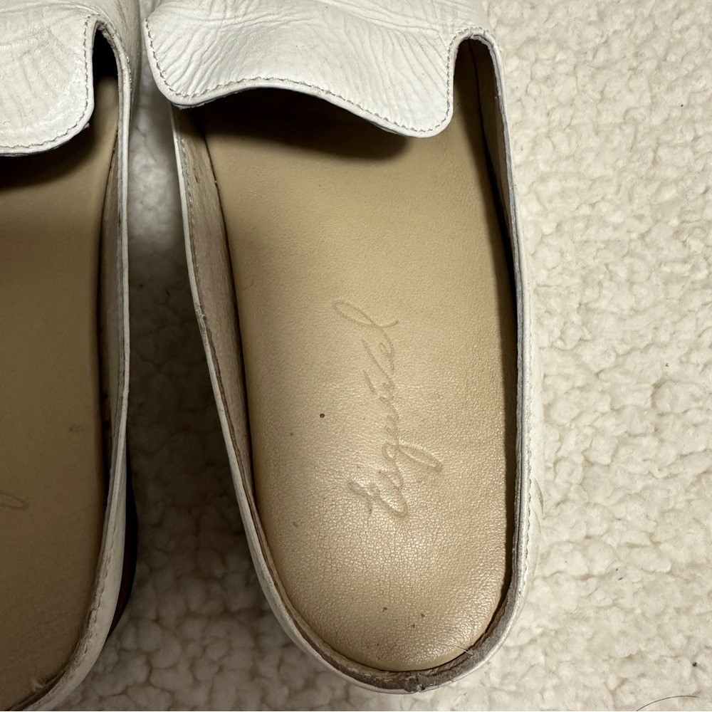Esquivel white loafers for women size 5 View 2