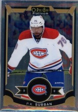 2015-16 O-Pee-Chee Platinum #80 P.K. Subban - HKY