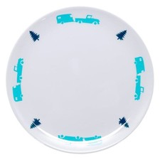 Life is Better at the Campsite White Melamine Salad Plate wi