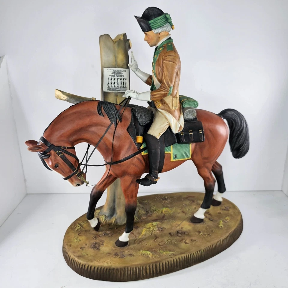 Royal Doulton Williamsburg Soldiers Sergeant Virginia 1st Regiment HN2844 Horse - Image 2 of 4