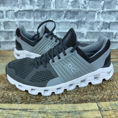 ON Cloudswift Rock Slate White Running Sneaker Shoes Mens Size 8.5 New
