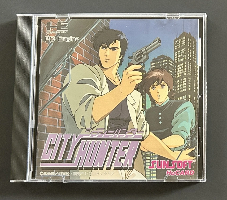 City Hunter HuCard - PC Engine (Japan TurboGrafx/TG16) CIB! & Tested - US Seller - Image 2 of 4