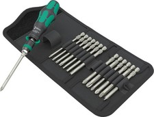 Wera Kraftform Kompakt 838 RA-R M Set 1, 15-piece ratchet screwdriver set