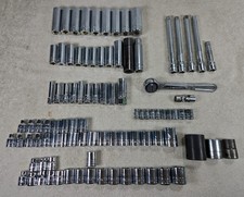 Lot Of 94 S-k Tools U.s.a. Sae Metric 14 38 12 Sockets Ratchet Wrench Lot Of 94 S-k Tools U.s.a. Sae Metric 14 38 12 Sockets Ratchet Wrench