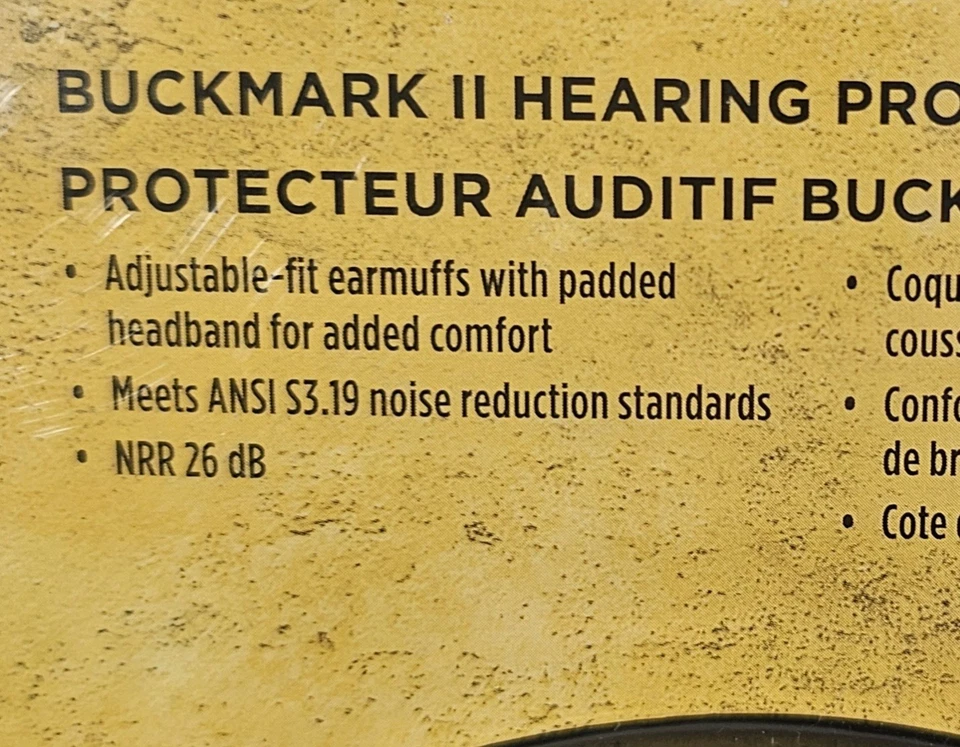 Nuevo protector auditivo BROWNING Buckmark II, protector auditivo, 26 decibelios Foto 3 de 4
