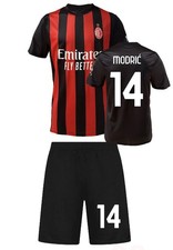 Completo Maglia Personalizzata Modric Milan 2026 ufficiale Home Pantaloncini 14