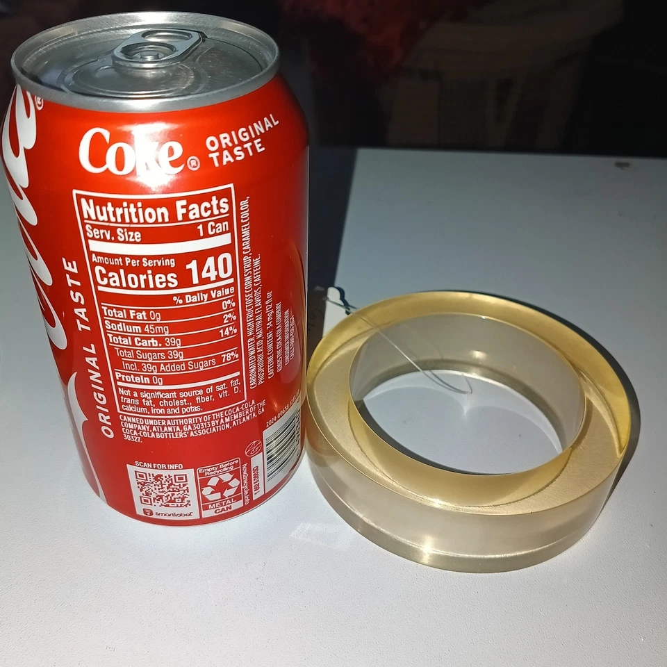  Iris Apfel & Bajalia прозрачный яблочный сок люцит и черный коренастый браслет 