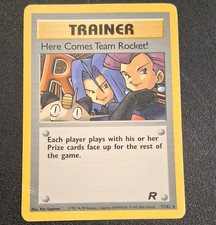 Wizards of the Coast Pokemon TCG Here Comes Team Rocket! 71/82 Reg Rare Eng Unl on eBay