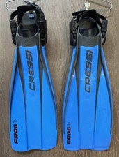 Cressi Diving Fins Blue/Black size:XS-S Made in Italy, Excellent Condition