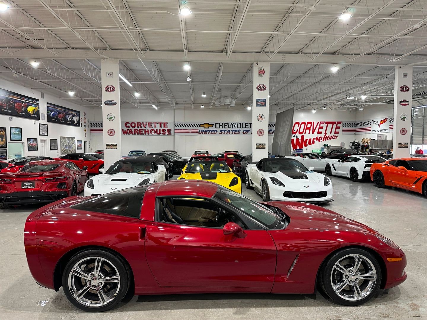 2008 [89U] Crystal Red Metallic Tintcoat Chevrolet Corvette   | C6 Corvette Photo 7