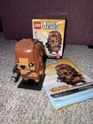 LEGO Brick Headz Set 41609 Chewbacca Star Wars - Used 100% Complete W/ Box Instr