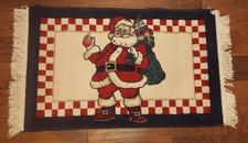 Checker Santa Lambswool 23 x 42 60 CMX95 CM F...