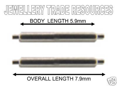 6mm 8mm-25mm In Acciaio Inossidabile Molla Barre Orologio - Foto 3