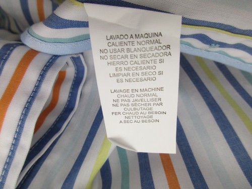 Penguin HERITAGE SLIM FIT Button-Down Cotton Men Shirt 15.5 32-33 U63.12 - Picture 10 of 11