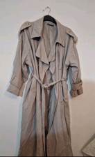 Nasty Gal Oversized Trench Coat Size 8