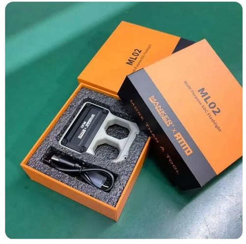 Torcia tattica Mankerlight ML02 EDC 1050lm USB C ricaricabile per tutti i giorni - Foto 17 di 39