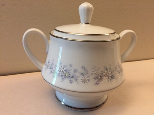 Noritake Contemporary Fine China 2181 Marywood Creamer and Sugar Bowls - Picture 3 of 11