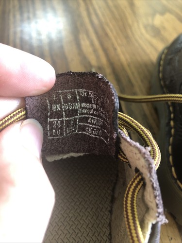 Dr. Martens Baby/Toddler Size 8 Dress Shoes Lace Brown - Picture 10 of 10