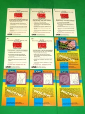 1993 DC COSMIC TEAMS PROMO 9 CARD SET #P1 0 00 000 0000 PROTOTYPE 60 34 35 36