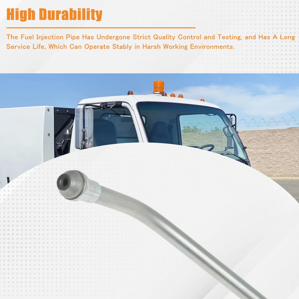 Tubo de inyección de combustible #1 para Chevrolet W3500 W4500 Tiltmaster 1998-2004 Foto 3 de 4