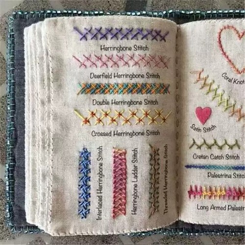DIY Stit ch Book Embroidery Sewing Book Essentials for Embroiderers Beginners - Picture 10 of 16